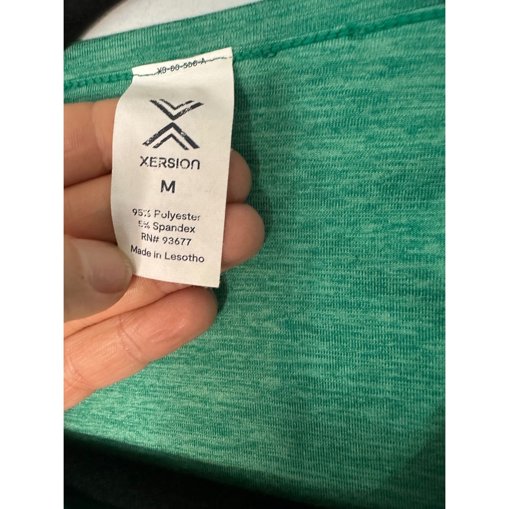 Xersion Women‎ Tank Top Green Athletic Performance Sleeveless Size Medium - Picture 2 of 4
